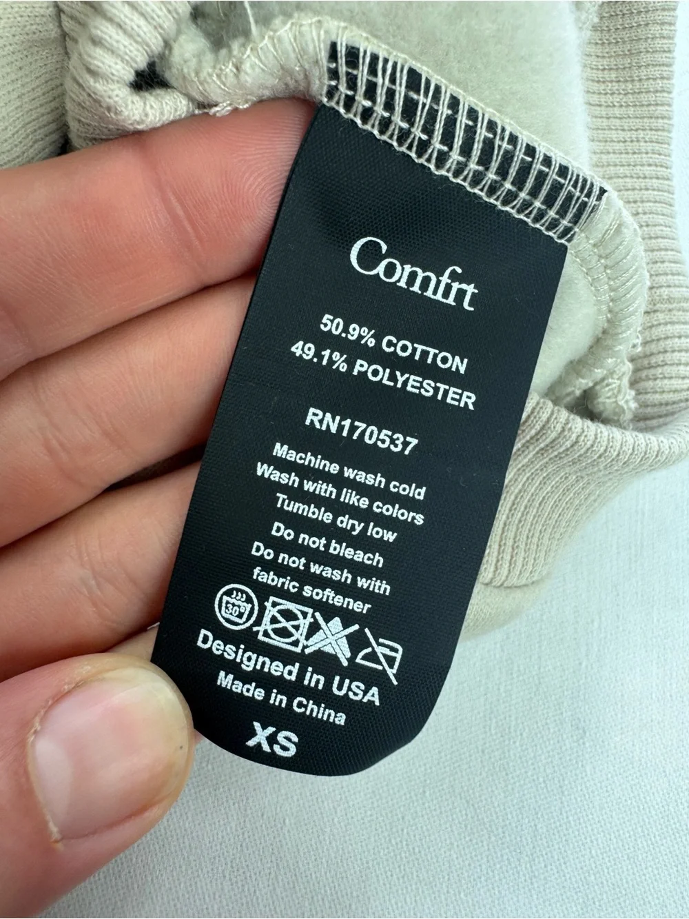 Comfrt Tranquil Paw Dog Hoodie XS G